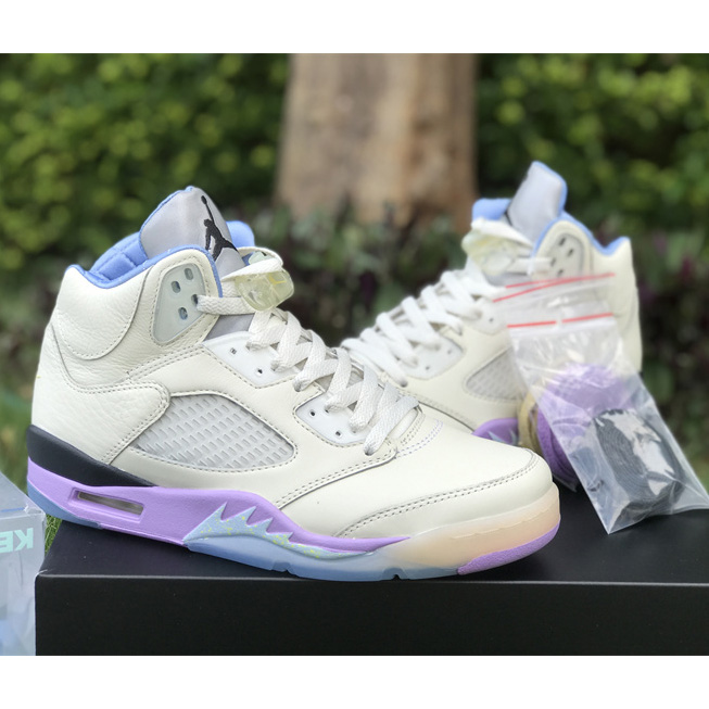  DJ Khaled x Air Jordan 5 We The Best “Sail” Sneaker    DV4982-175  - DopestKickz