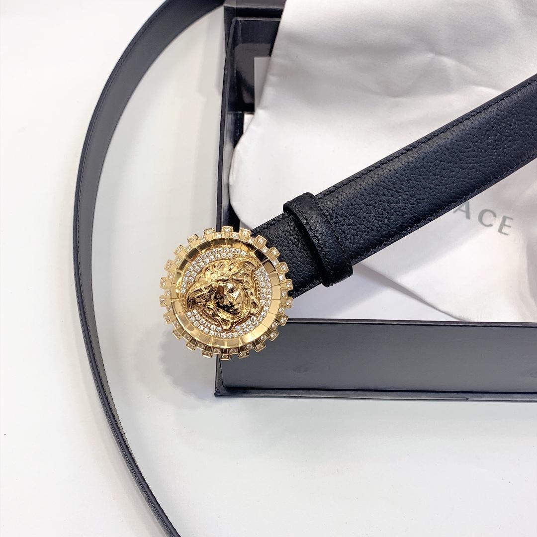 Versace Medusa Belt - DopestKickz