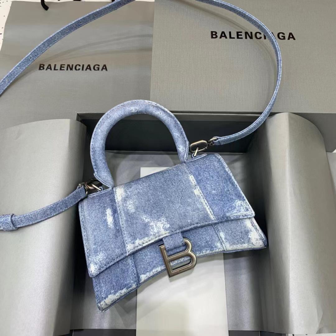 Balenciaga Hourglass Handbag  (19cm) - DopestKickz