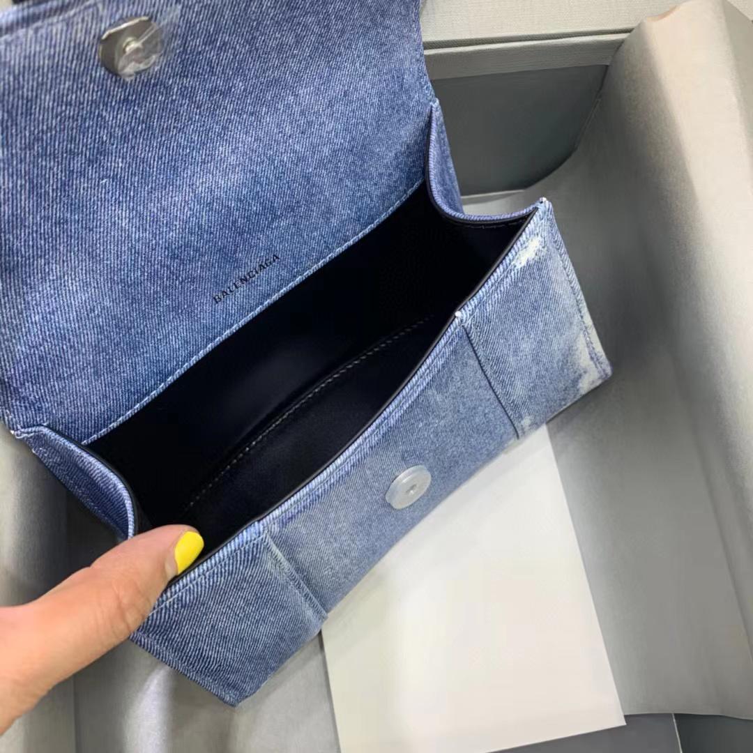 Balenciaga Hourglass Handbag  (19cm) - DopestKickz