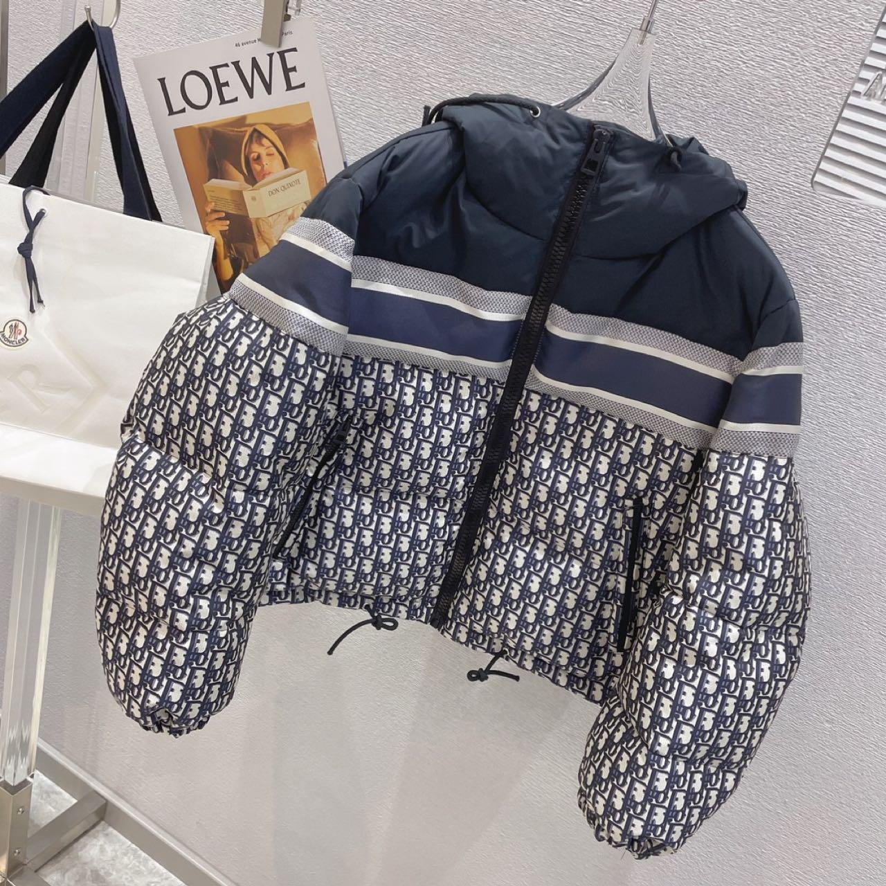 Dior Reversible Cropped Down Jacket - DopestKickz