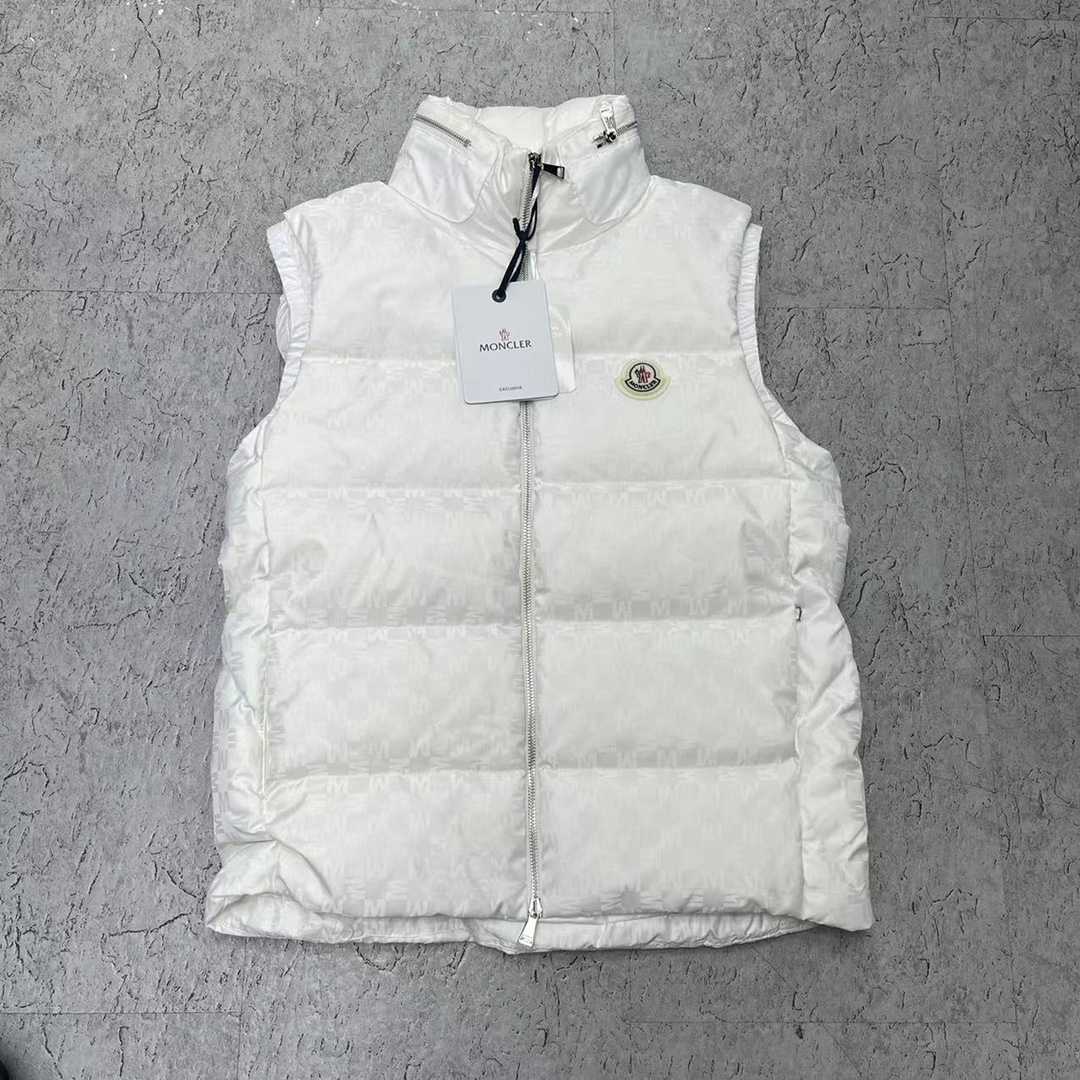 Moncler Kita Jacquard Down Vest - DopestKickz