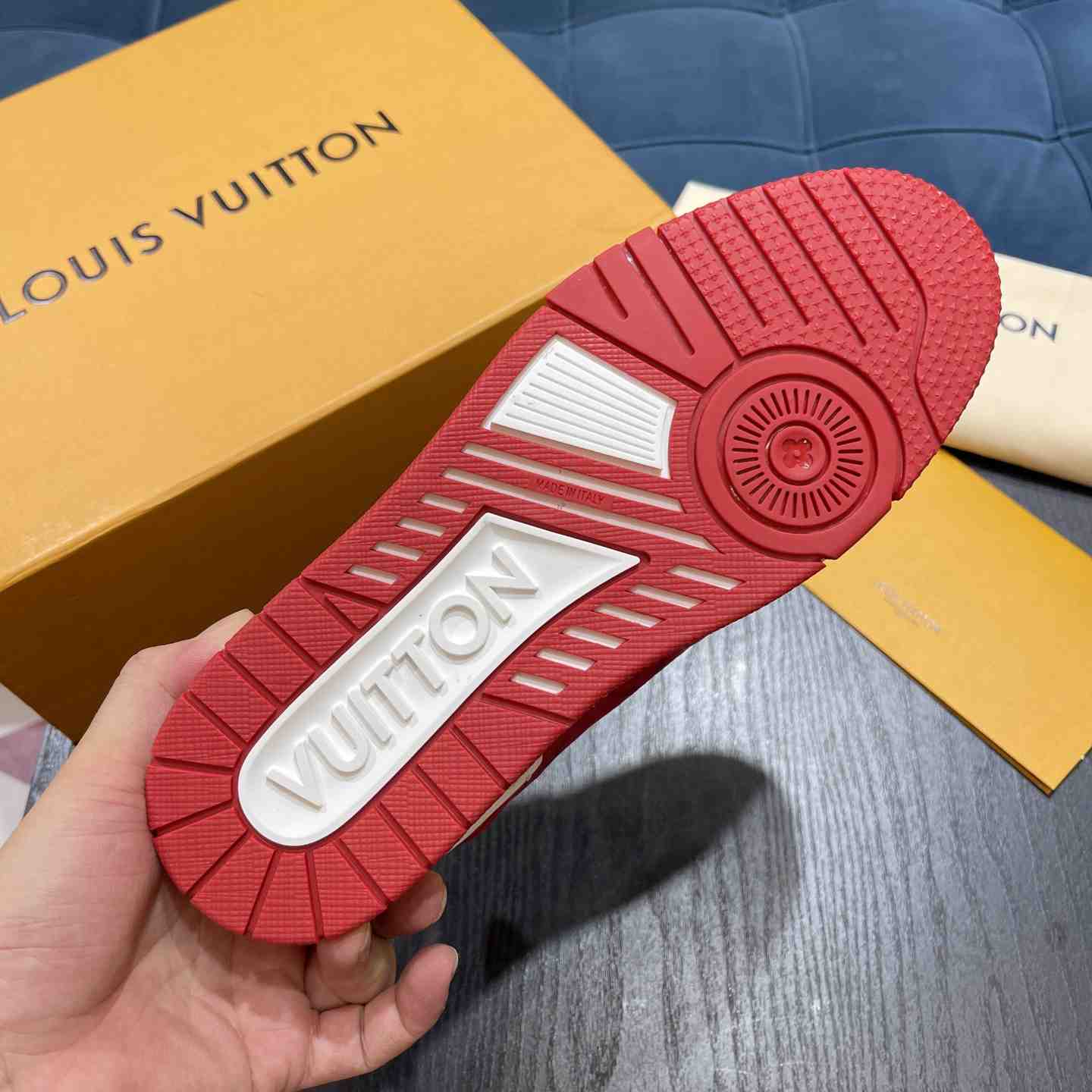 Louis Vuitton LV Trainer Sneaker       1AANFA - DopestKickz