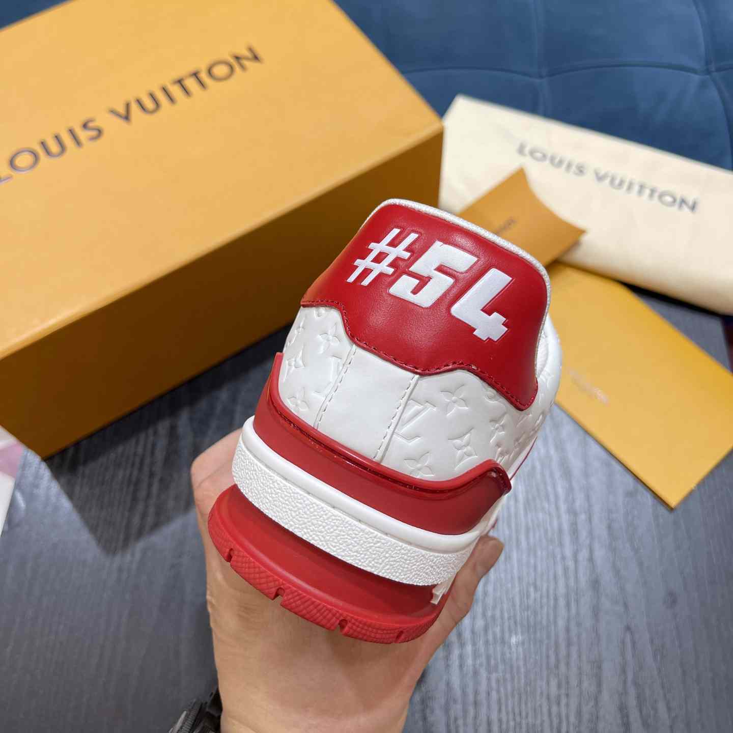 Louis Vuitton LV Trainer Sneaker       1AANFA - DopestKickz