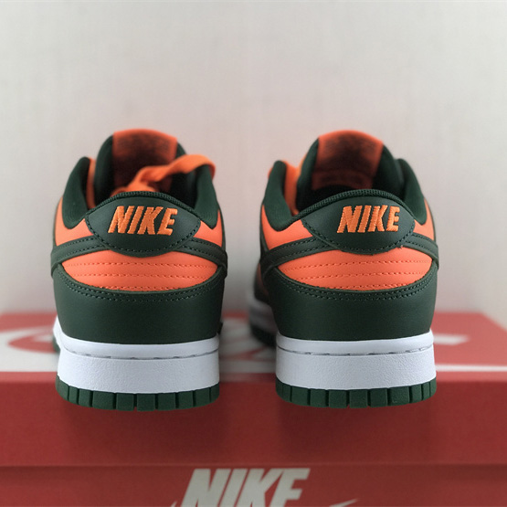Nike Dunk Low “Miami Hurricanes” Sneaker   DD1391-300 - DopestKickz