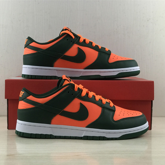 Nike Dunk Low “Miami Hurricanes” Sneaker   DD1391-300 - DopestKickz