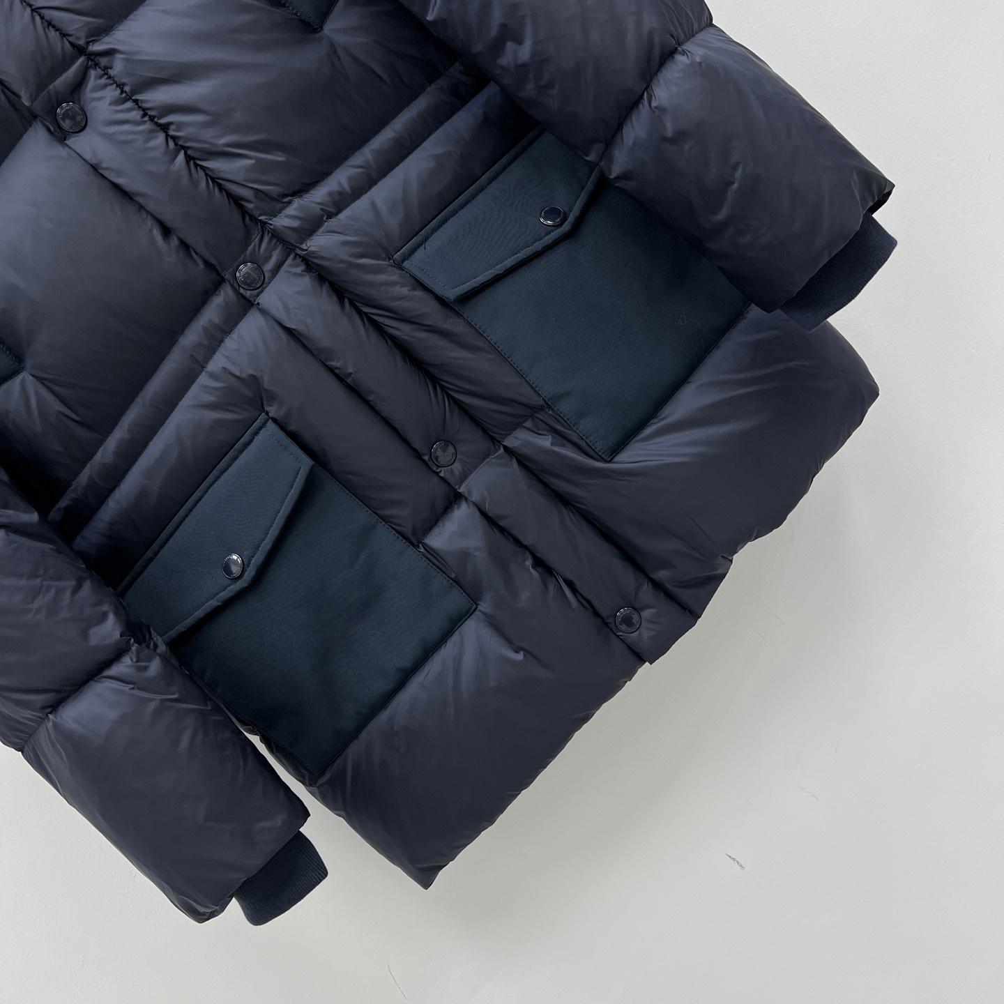 Burberry Logo Appliqué Nylon Puffer Coat - DopestKickz