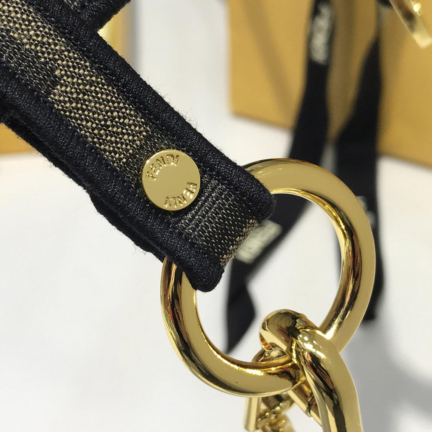 Fendi FF Jacquard Fabric Belt - DopestKickz