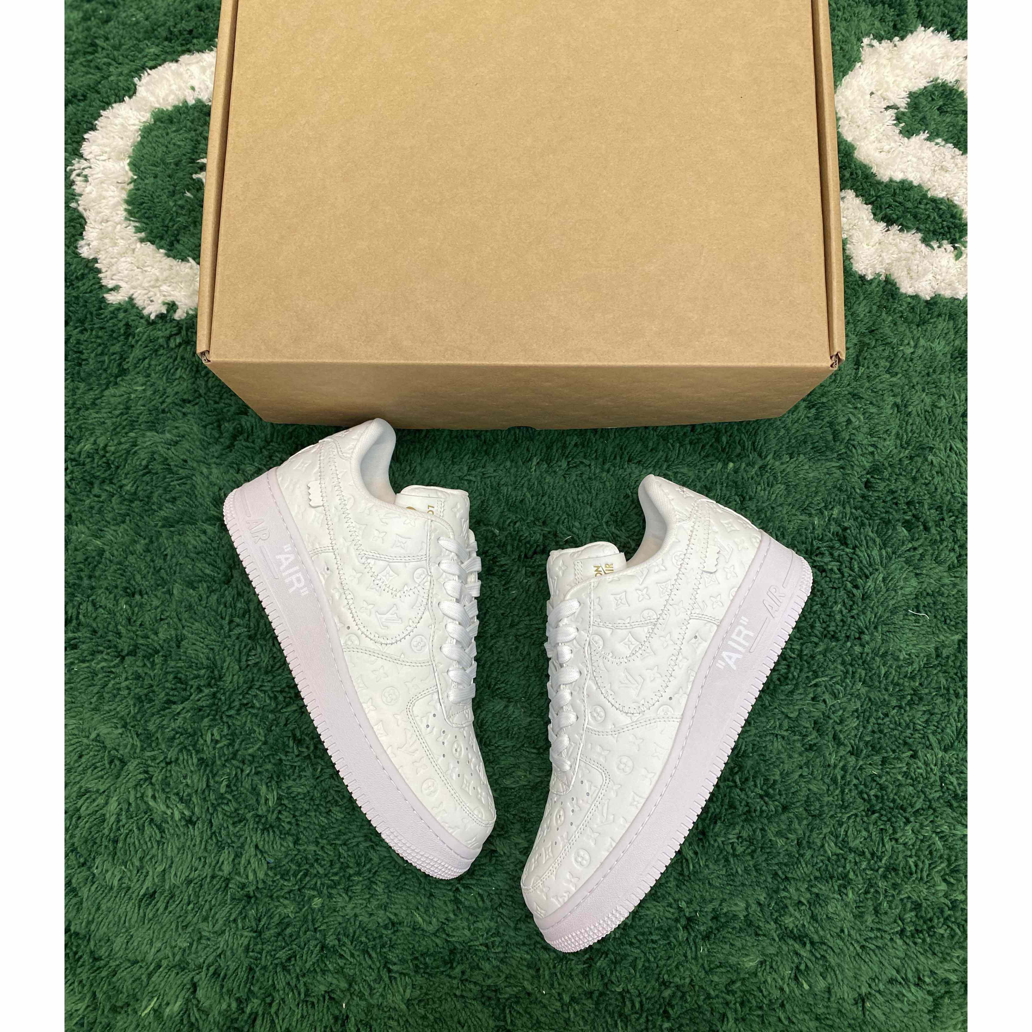  Louis Vuitton LV x Nike Air Force 1 x off-white Sneaker       1A9V - DopestKickz