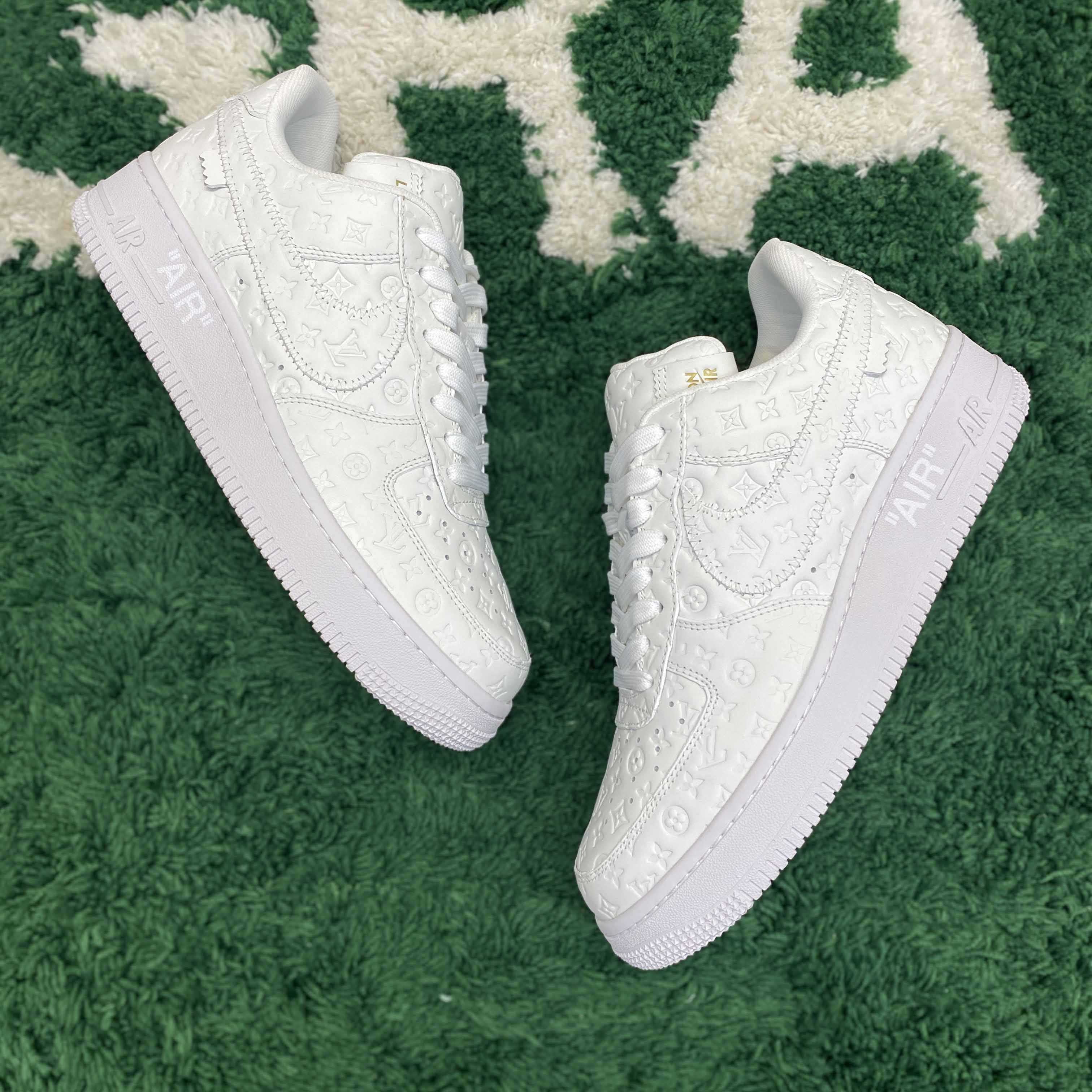  Louis Vuitton LV x Nike Air Force 1 x off-white Sneaker       1A9V - DopestKickz