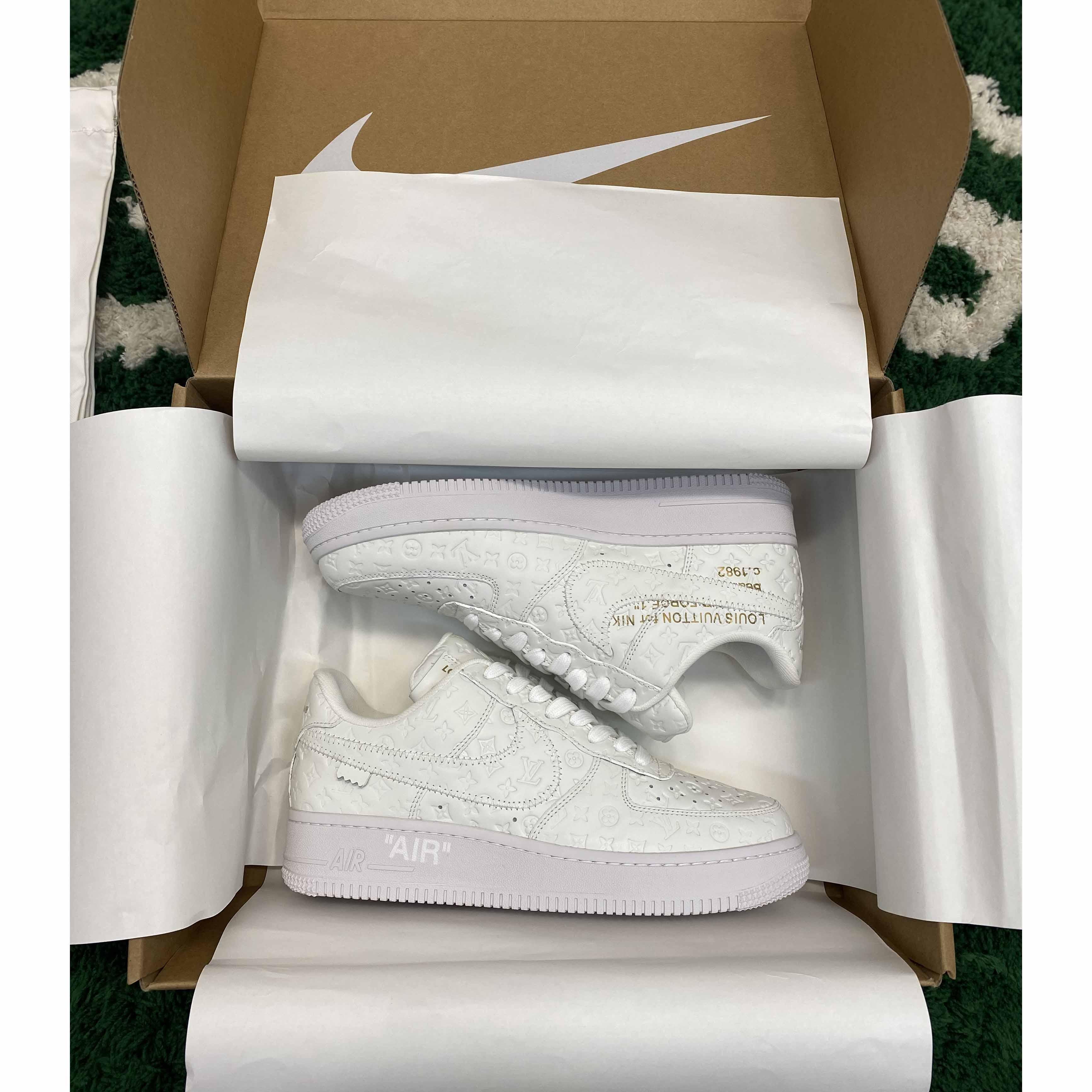  Louis Vuitton LV x Nike Air Force 1 x off-white Sneaker       1A9V - DopestKickz