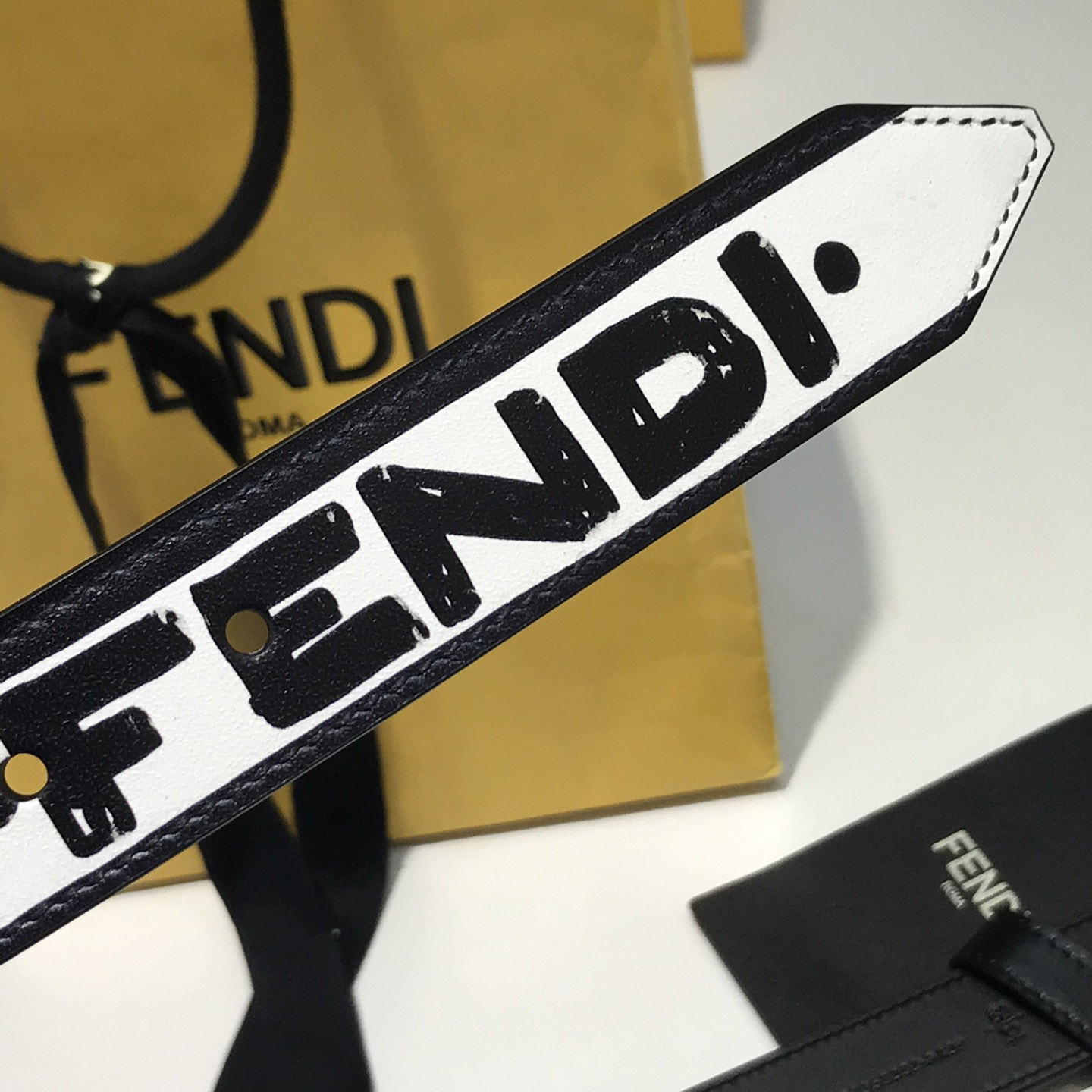 Fendi Logo Belt - DopestKickz