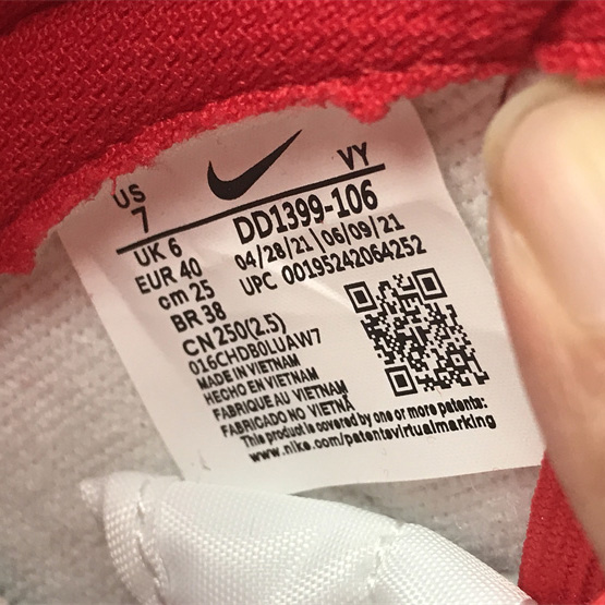 Nike Dunk High “University Red” Sneaker      DD1399-106  - DopestKickz