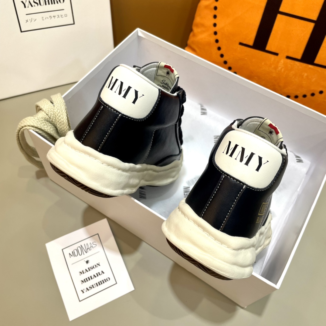 Maison Mihara Yasuhiro Blakey OG Sole High Sneakers - DopestKickz