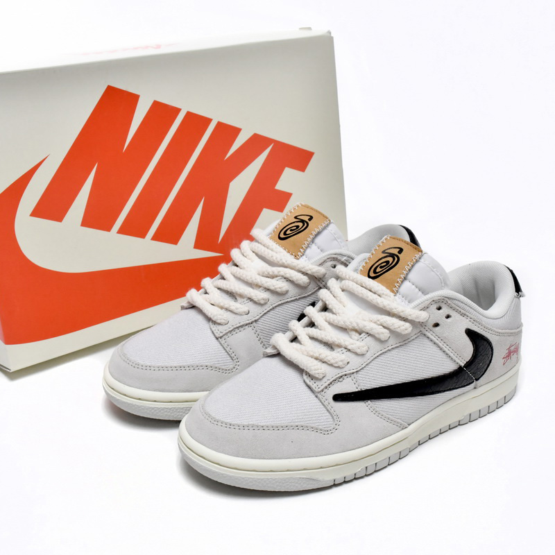 Stussy x Nike SB Dunk Low Sneakers   DD9776-068 - DopestKickz