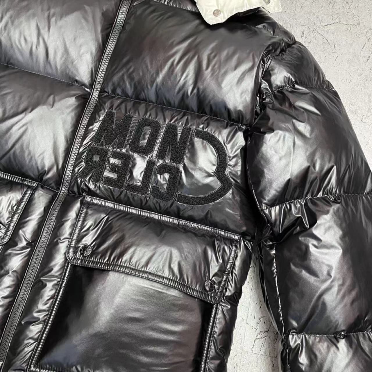 Moncler Women's Abbaye Short Down Jacket - DopestKickz