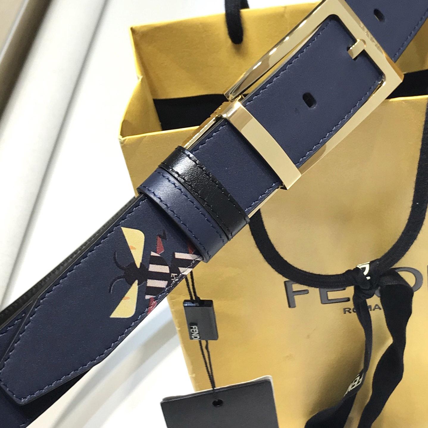 Fendi Leather Belt - DopestKickz