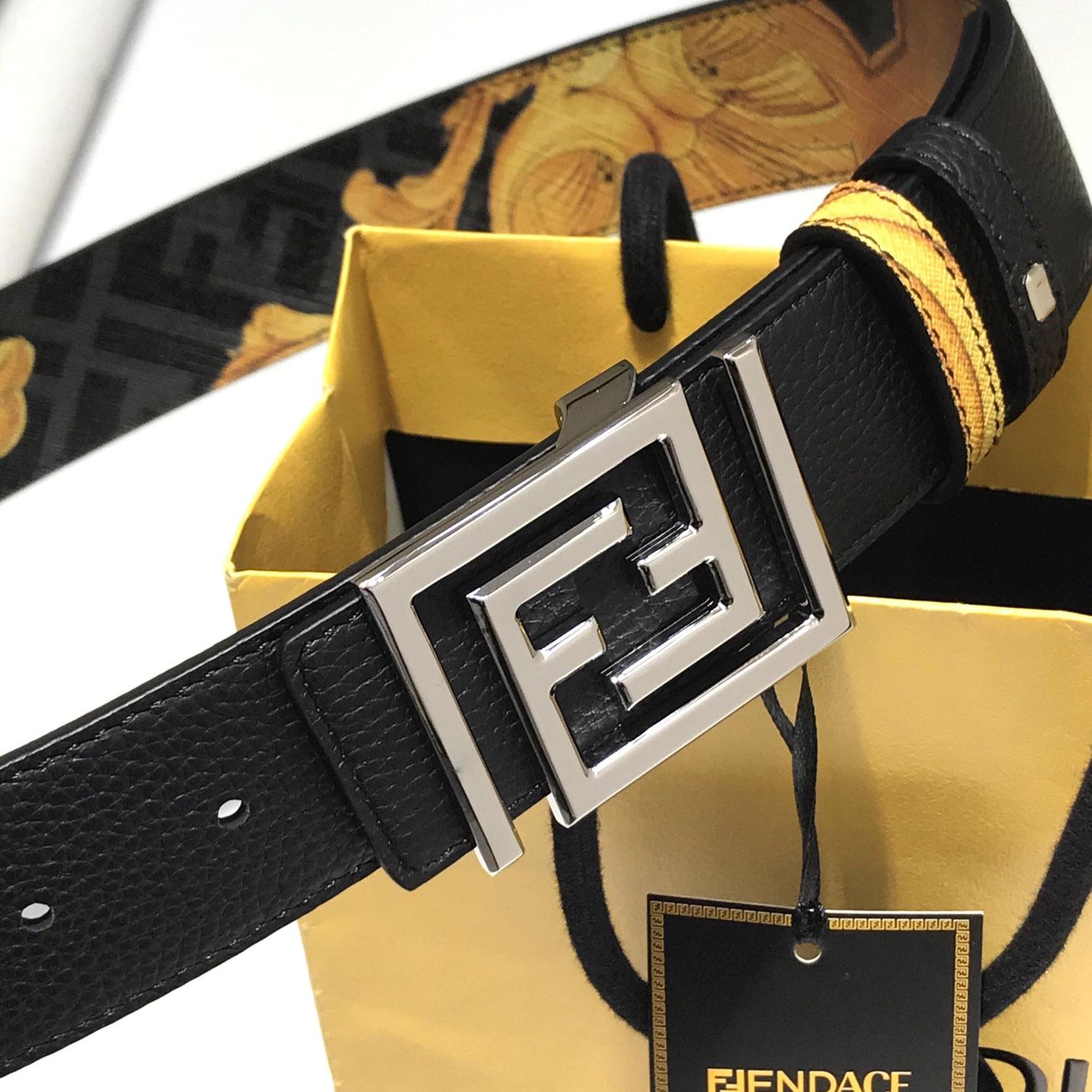 Versace Fendace Reversible Belt - DopestKickz