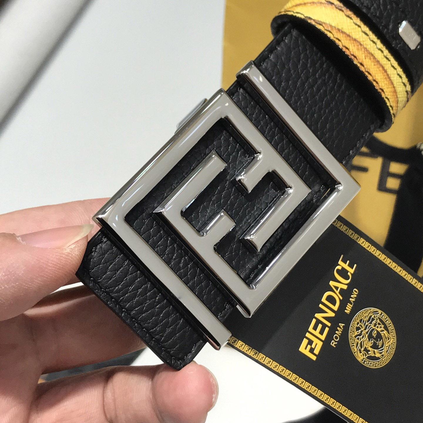 Versace Fendace Reversible Belt - DopestKickz