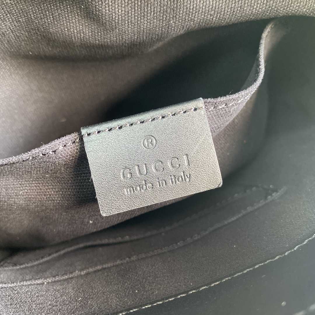 Gucci GG Black Small Messenger Bag(21-23-4cm) - DopestKickz