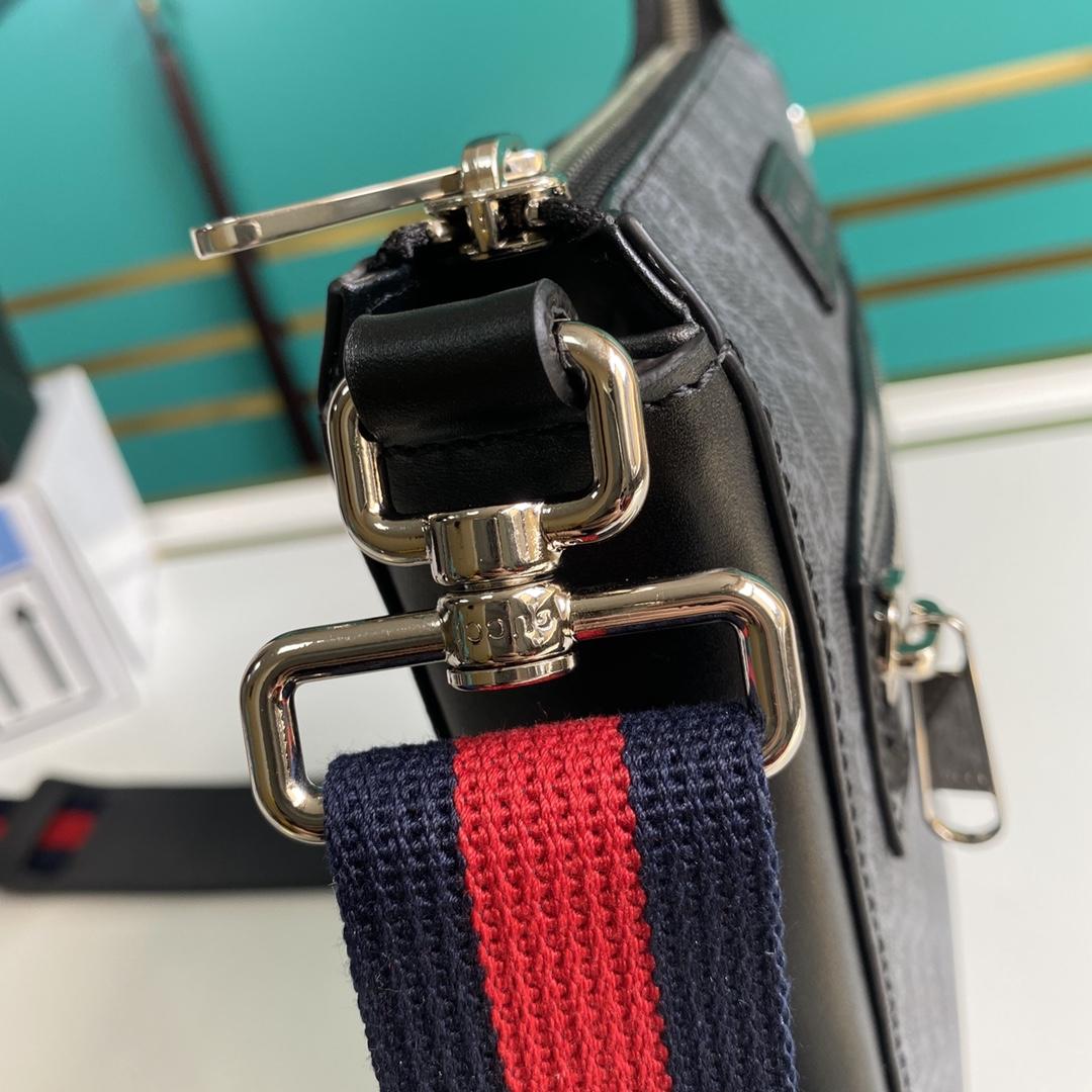 Gucci GG Black Small Messenger Bag(21-23-4cm) - DopestKickz