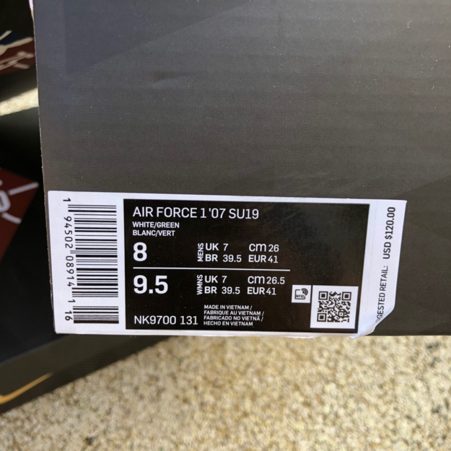 Nike Air Force 1 Low ’07 Sneaker       nk9700-131 - DopestKickz