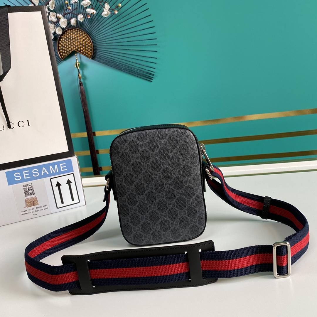 Gucci GG Messenger Bag(14.5-18-6cm) - DopestKickz