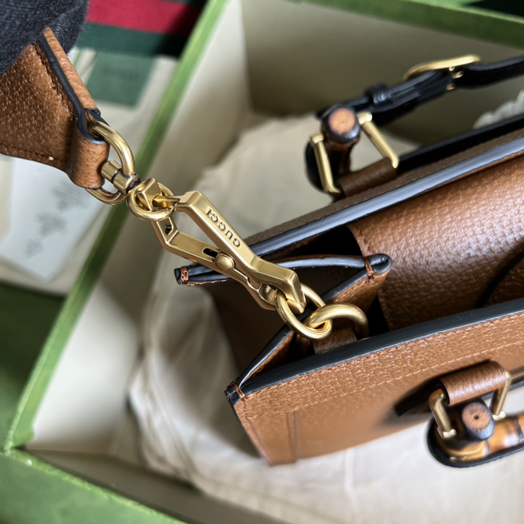 Gucci Diana Small Tote Bag(27-24-11cm) - DopestKickz