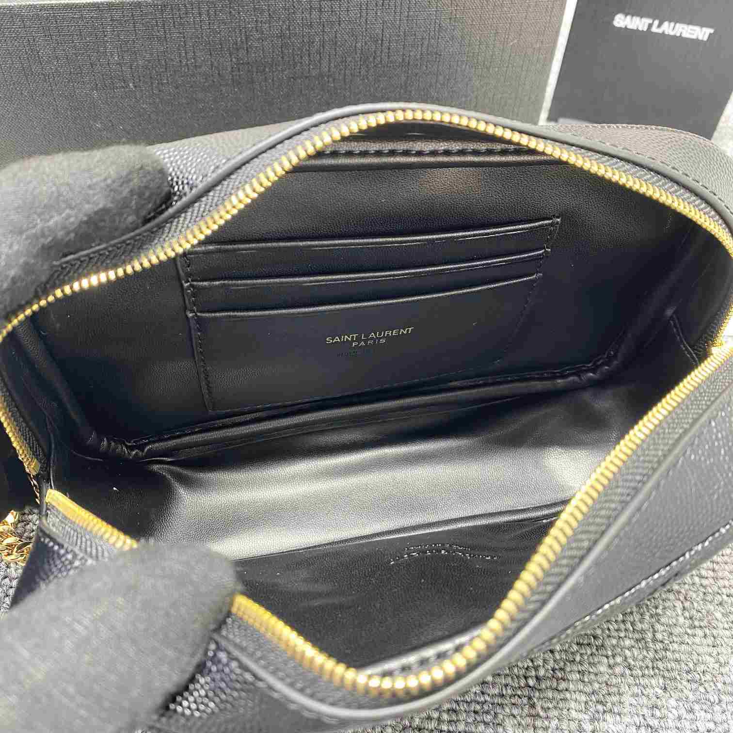 Saint Laurent Lou Camera Bag In Quilted Leather(18-11x5cm) - DopestKickz
