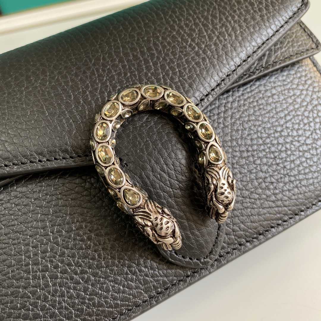 Gucci Dionysus Leather Super Mini Bag(16.5-10-4.5cm)    - DopestKickz