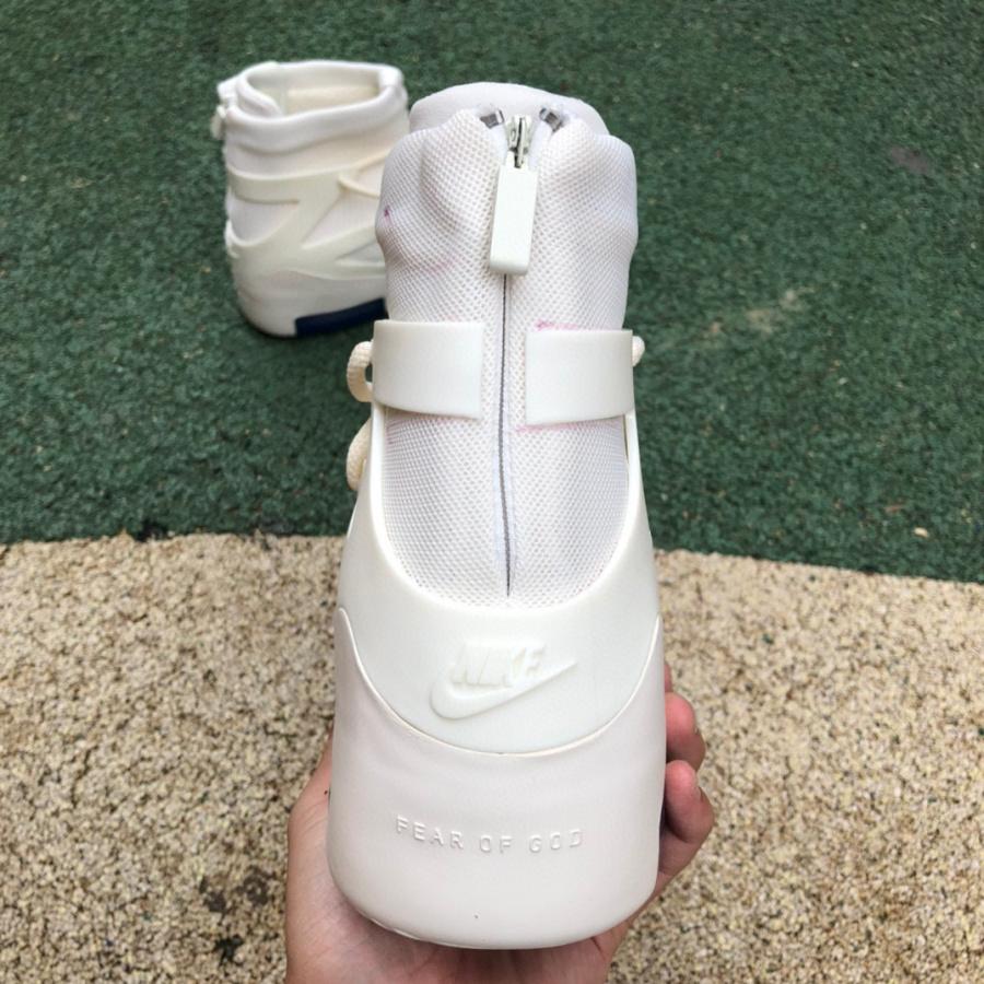 Nike Air Fear Of God 1 Sail Sneakers      AR4237-100 - DopestKickz