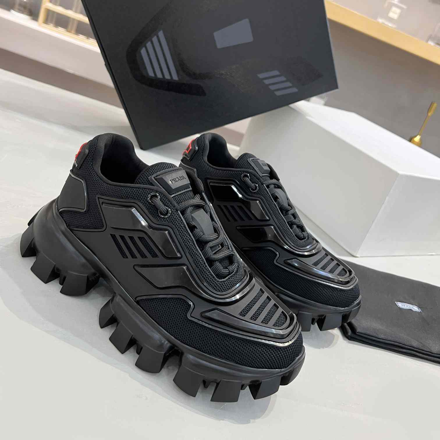 Prada Cloudbust Thunder Sneakers - DopestKickz