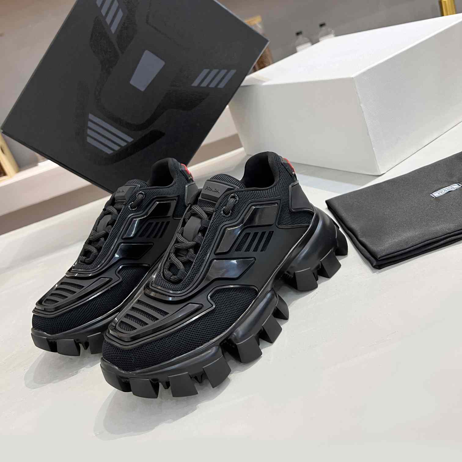 Prada Cloudbust Thunder Sneakers - DopestKickz
