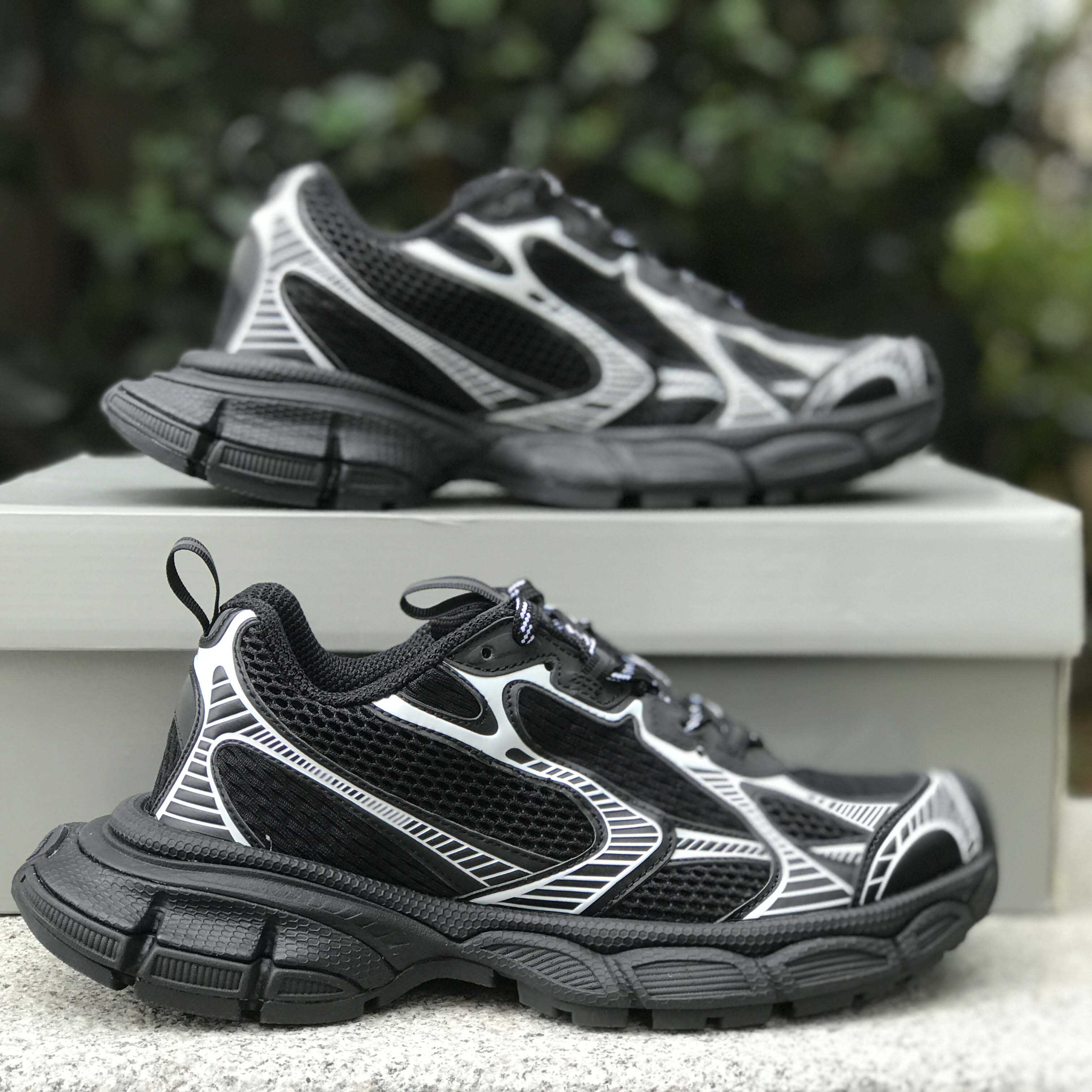 Balenciaga 3XL Trainers In Black - DopestKickz