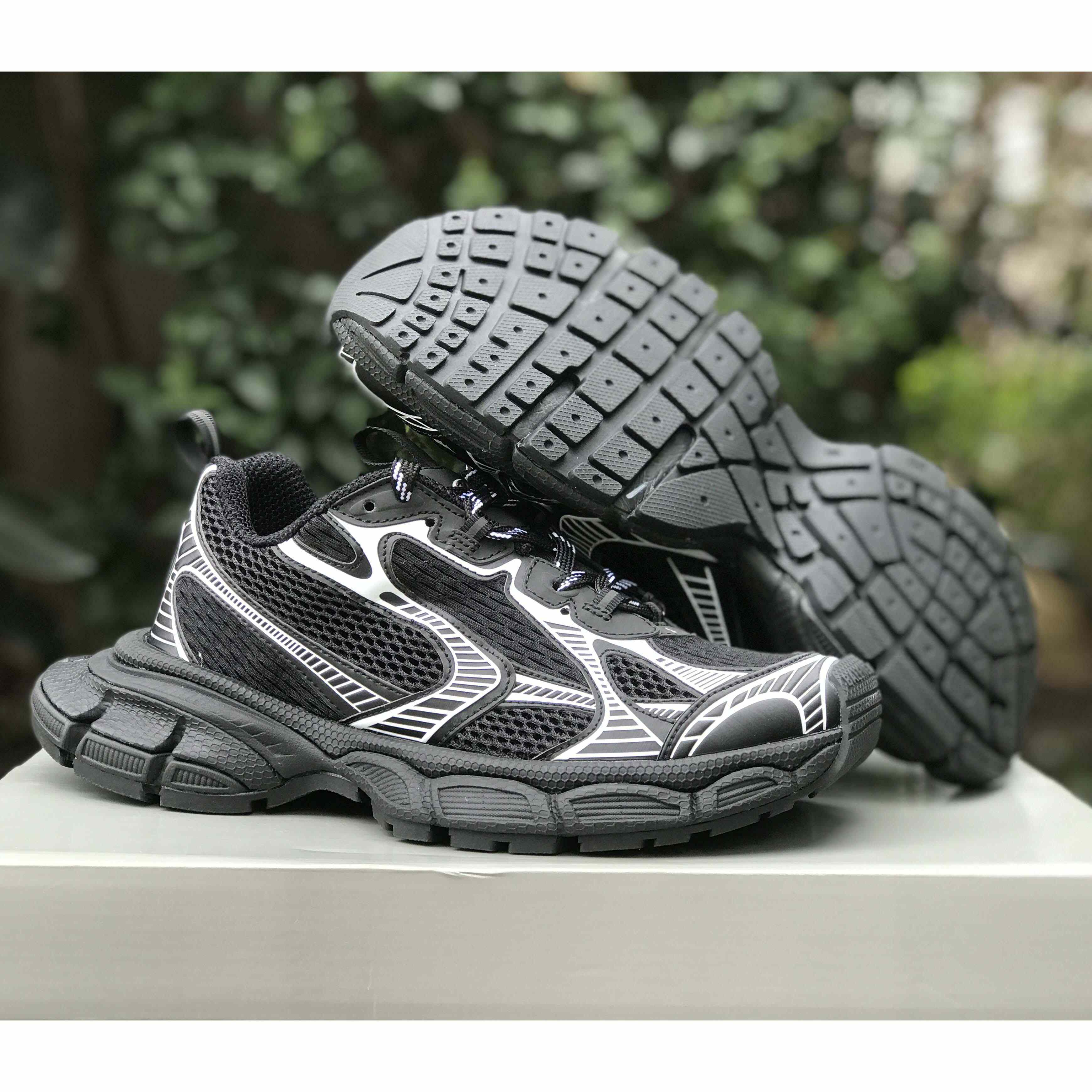 Balenciaga 3XL Trainers In Black - DopestKickz
