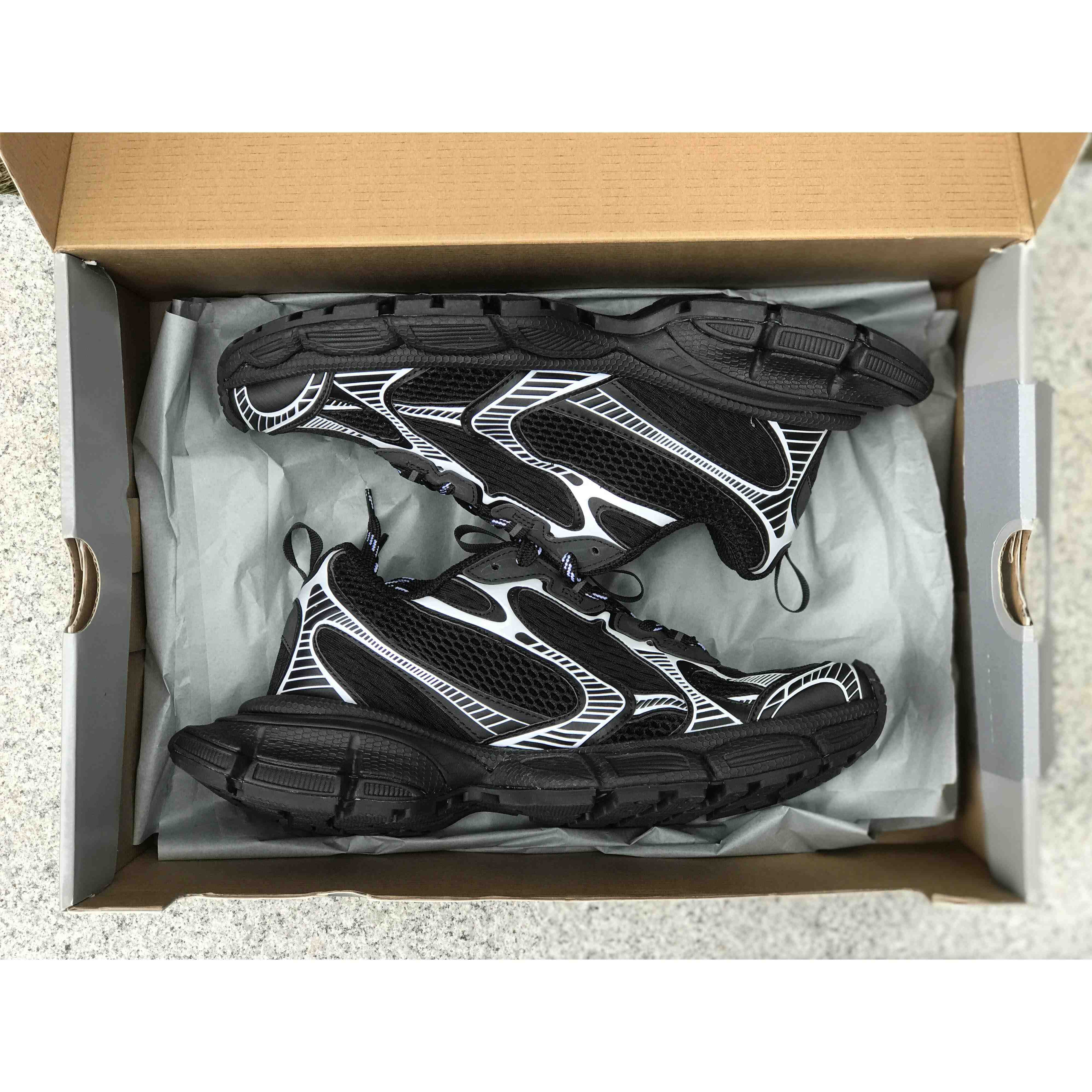 Balenciaga 3XL Trainers In Black - DopestKickz