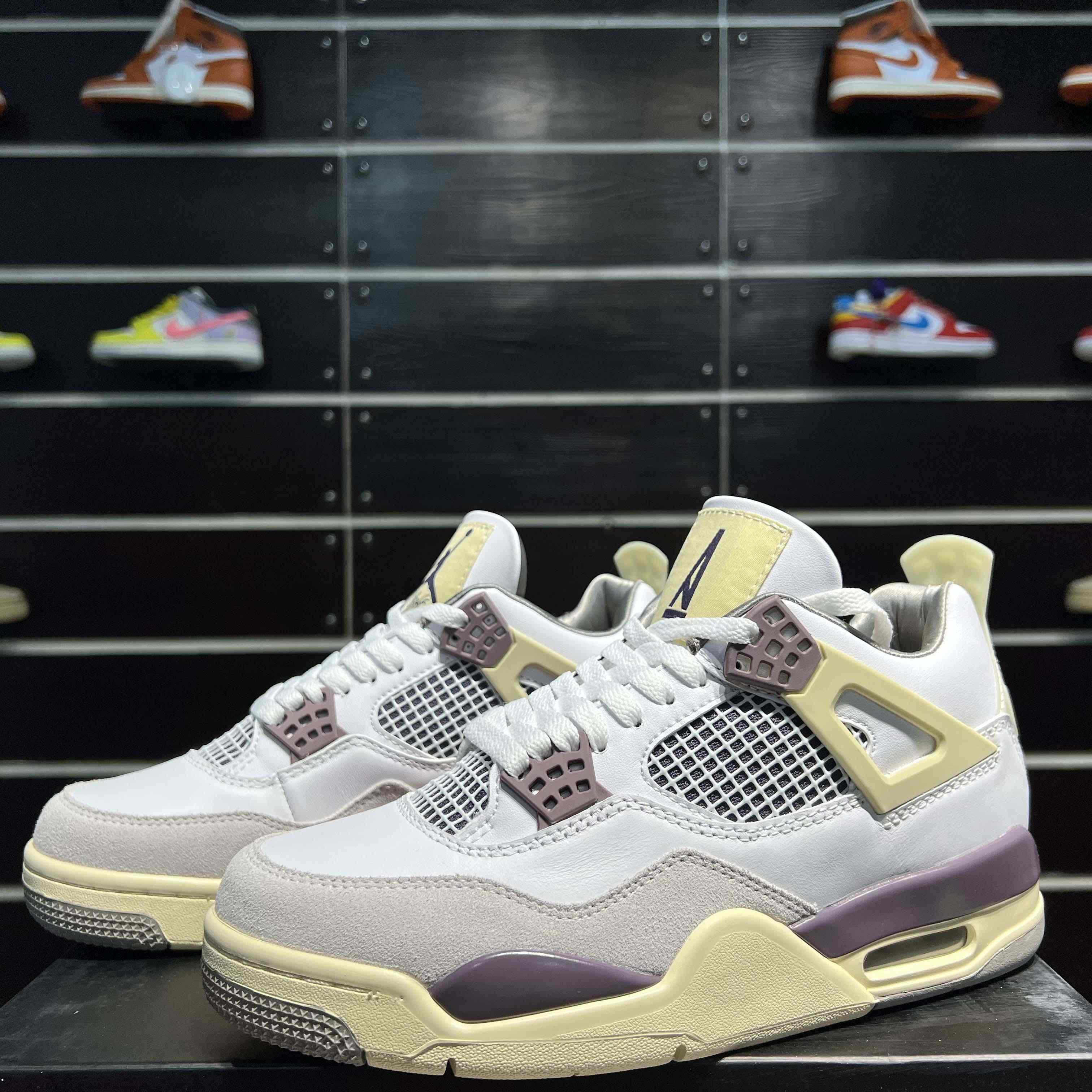 Air Jordan 4 Retro "Medium Grey" AJ4 Sneakers     DH6927-001 - DopestKickz