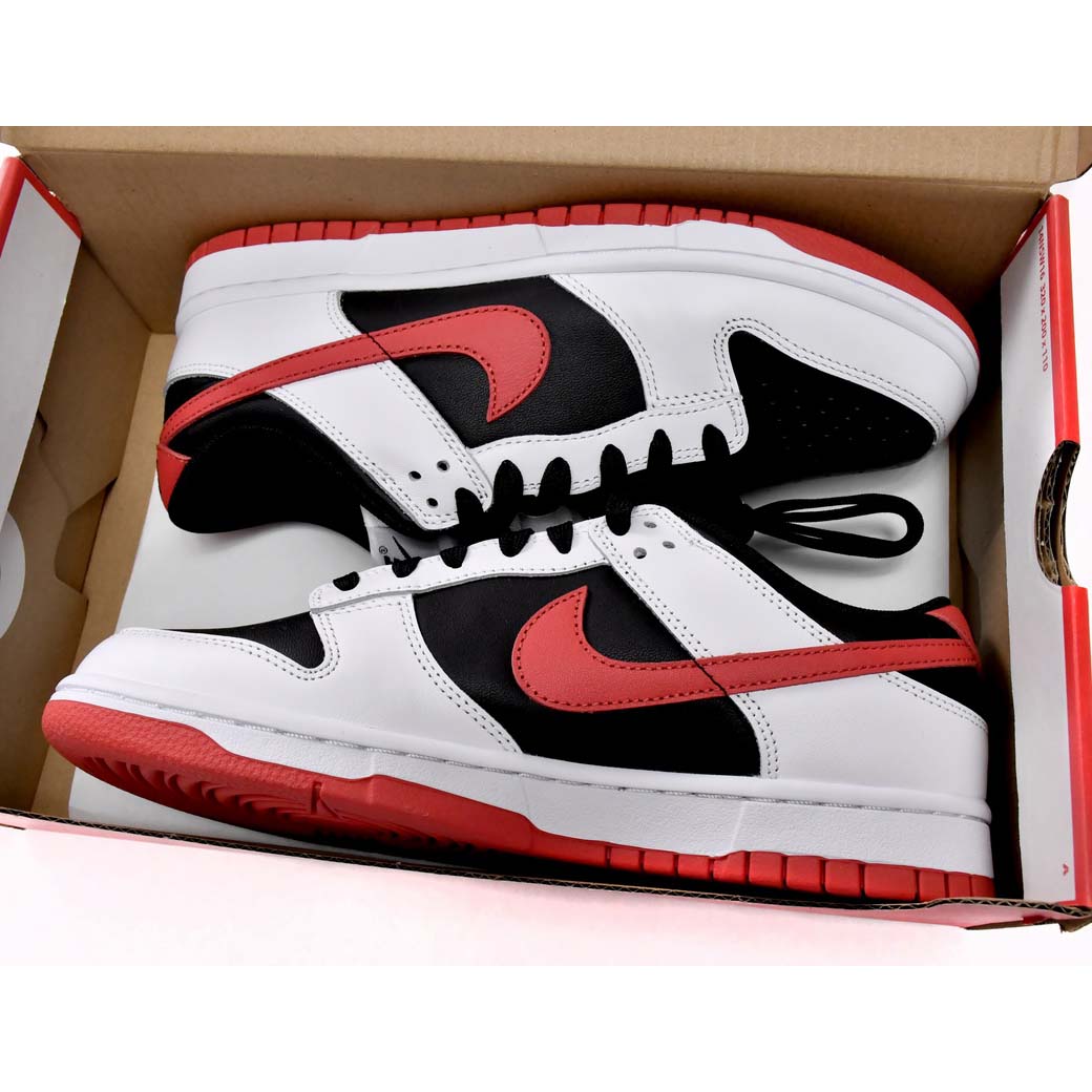 Nike Dunk Low Black and Red Sneaker        FD9762-061 - DopestKickz