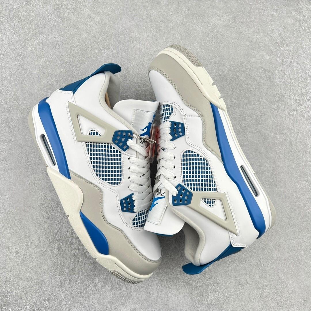 Air Jordan 4 Retro Military Blue AJ4 Sneaker  308497-105 - DopestKickz