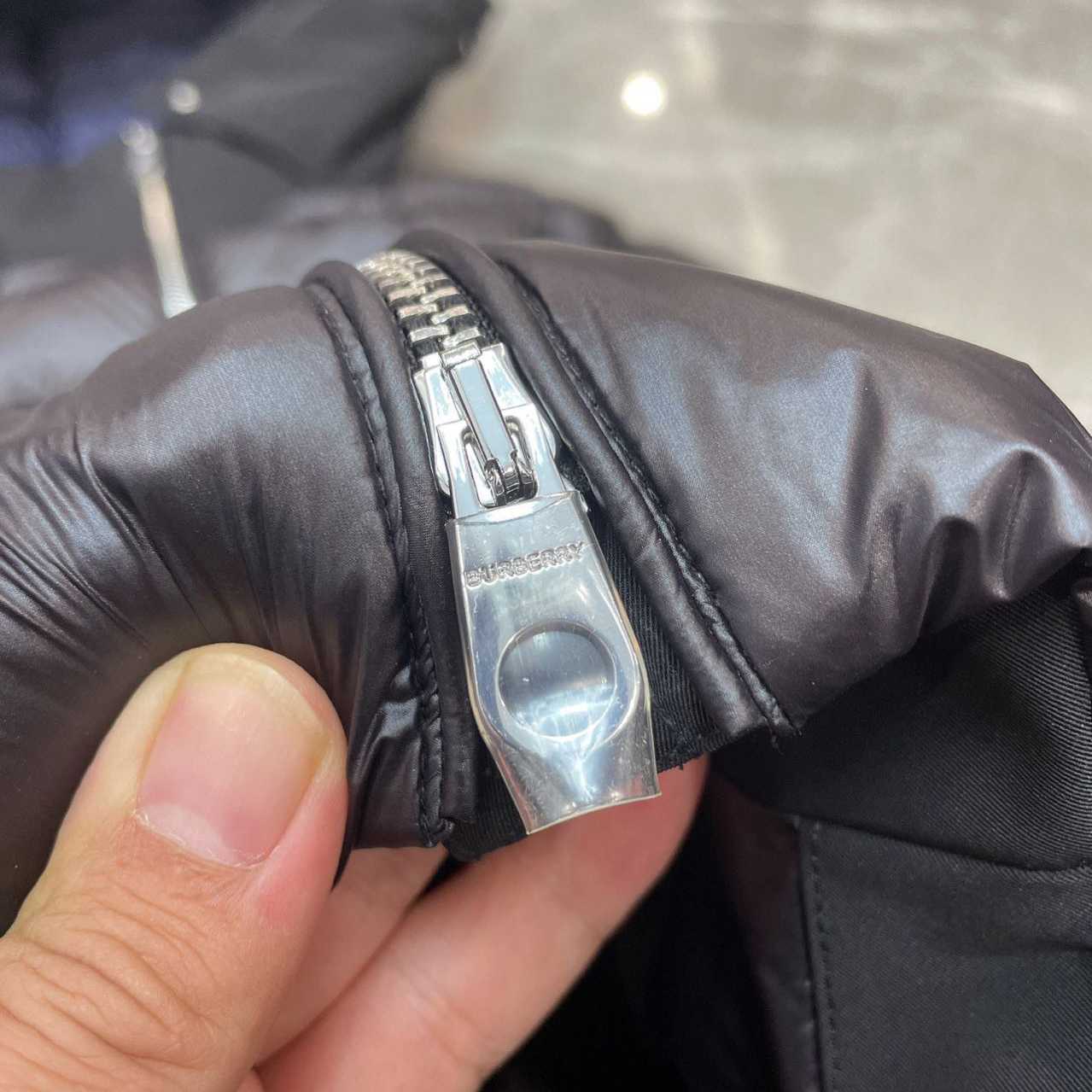 Burberry Hood Nylon Long Down Jacket - DopestKickz