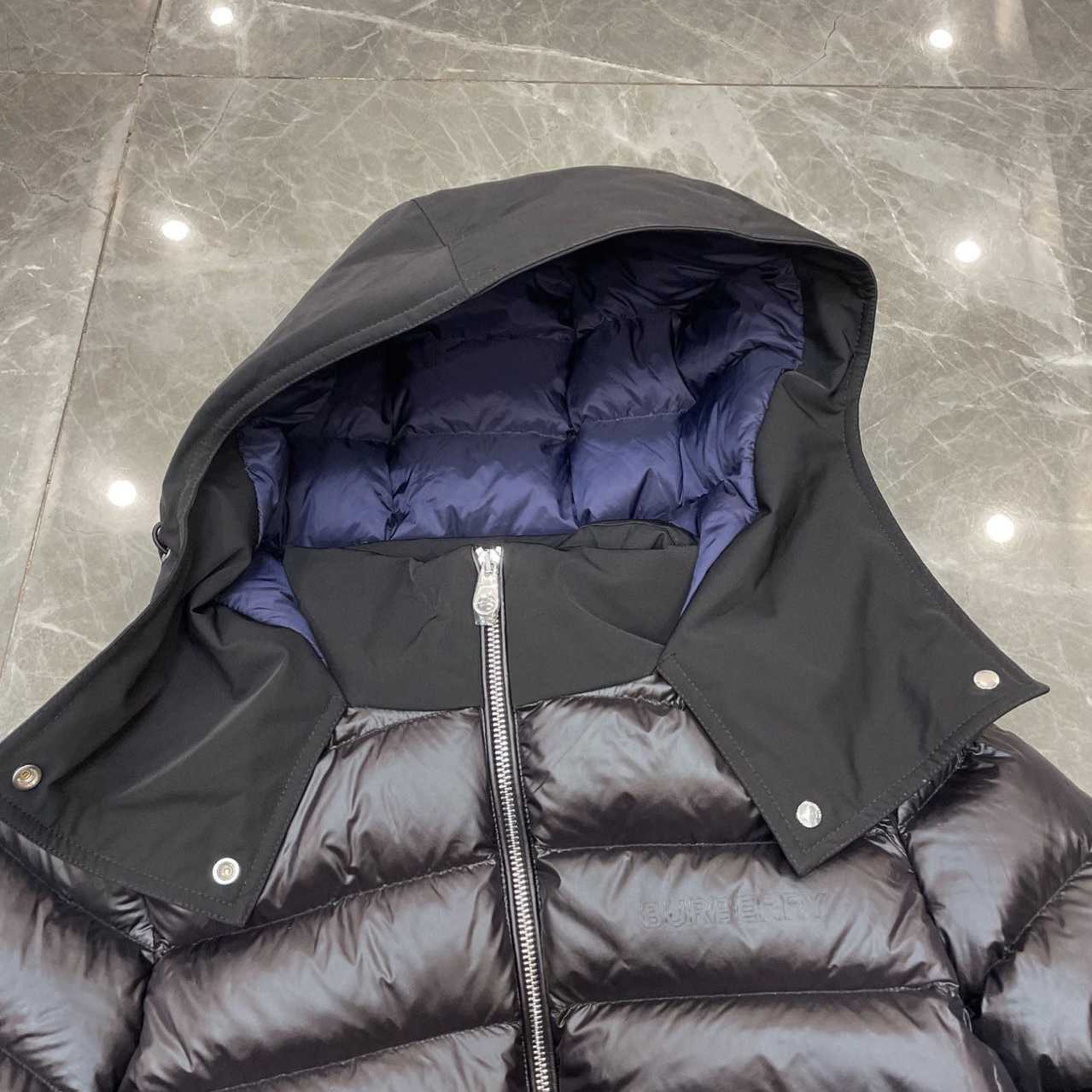 Burberry Hood Nylon Long Down Jacket - DopestKickz