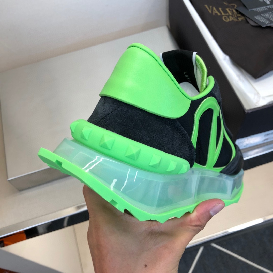 Valenti Netrunner Fabric And Suede Sneaker - DopestKickz