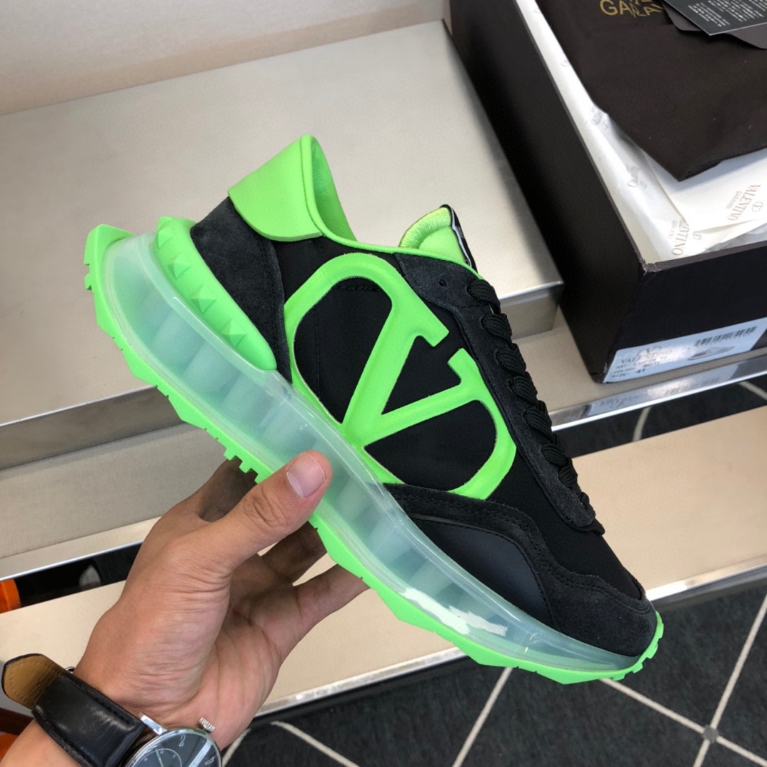 Valenti Netrunner Fabric And Suede Sneaker - DopestKickz