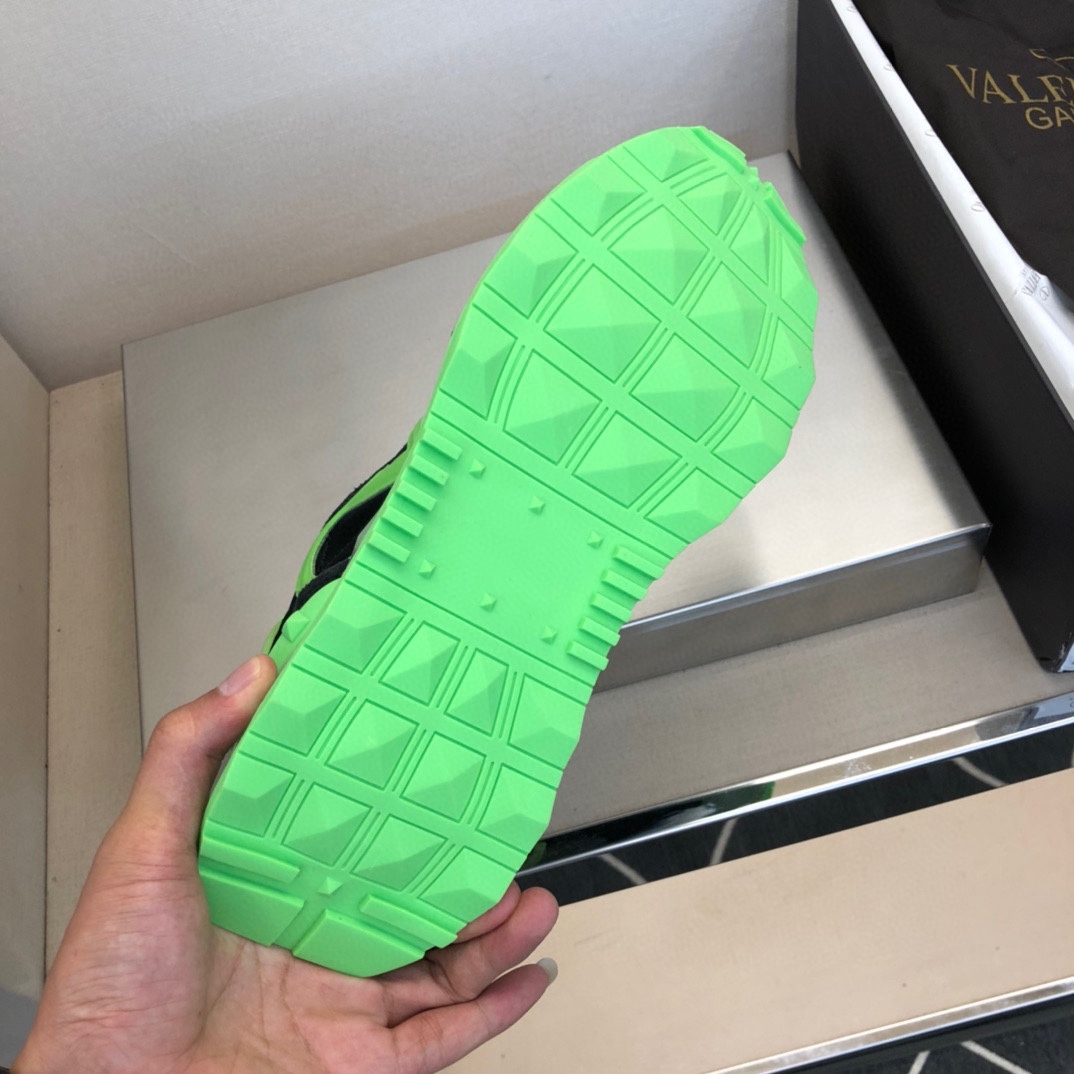 Valenti Netrunner Fabric And Suede Sneaker - DopestKickz