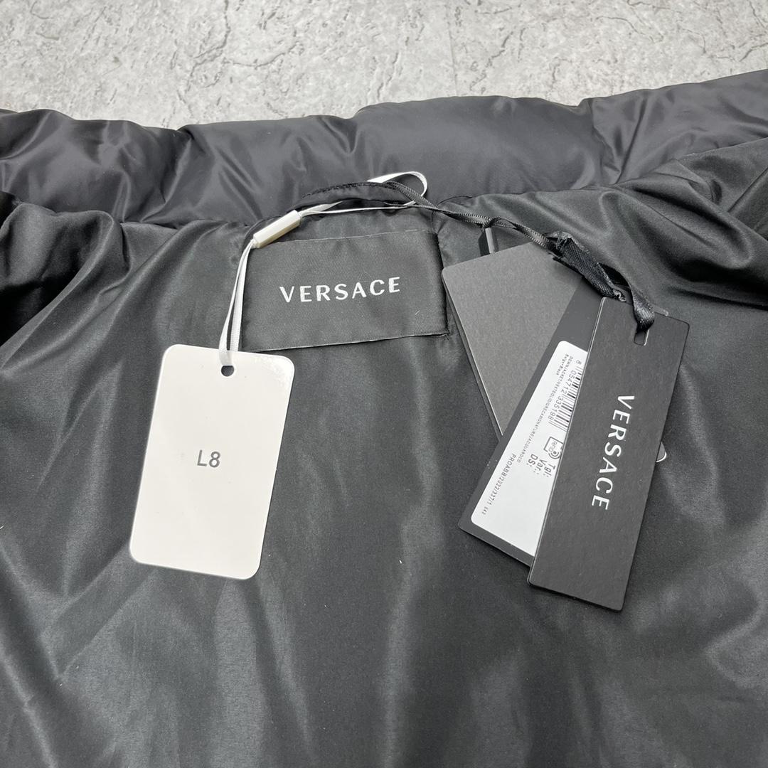 Versace La Greca Puffer Jacket - DopestKickz