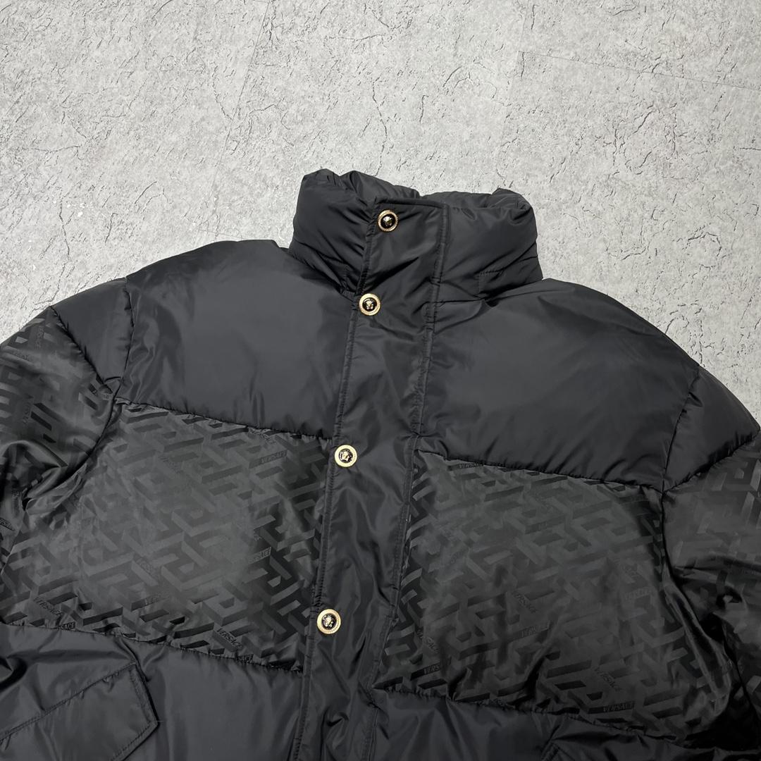 Versace La Greca Puffer Jacket - DopestKickz
