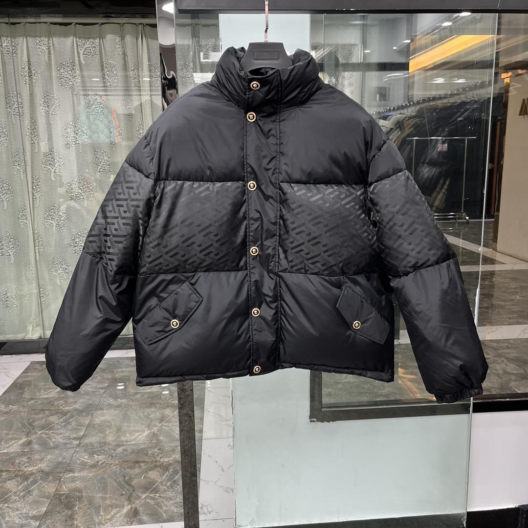 Versace La Greca Puffer Jacket - DopestKickz