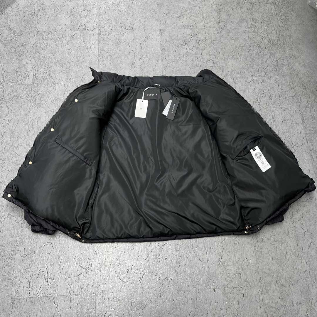 Versace La Greca Puffer Jacket - DopestKickz