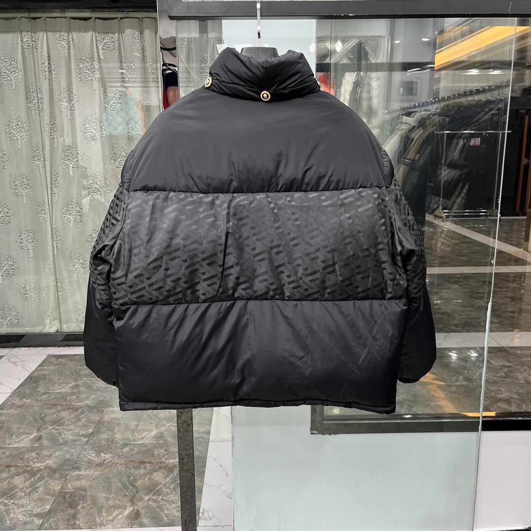 Versace La Greca Puffer Jacket - DopestKickz