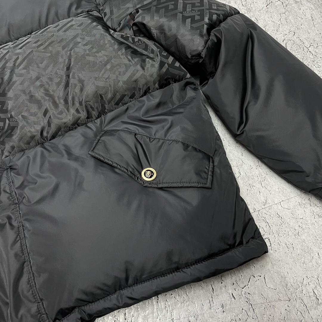 Versace La Greca Puffer Jacket - DopestKickz